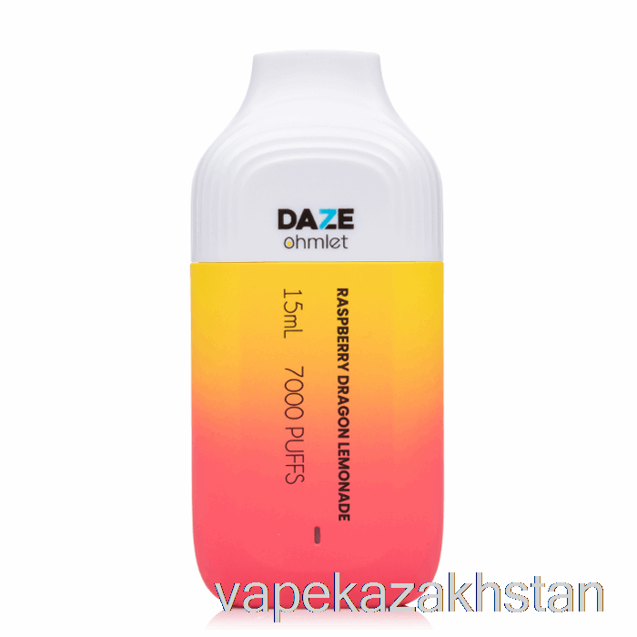 Vape Disposable 7 Daze OHMLET 7000 Disposable Raspberry Dragon Lemonade